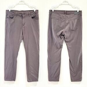 G/FORE Grey Purple Straight Leg Chino Style Golf Pants Size 38/32